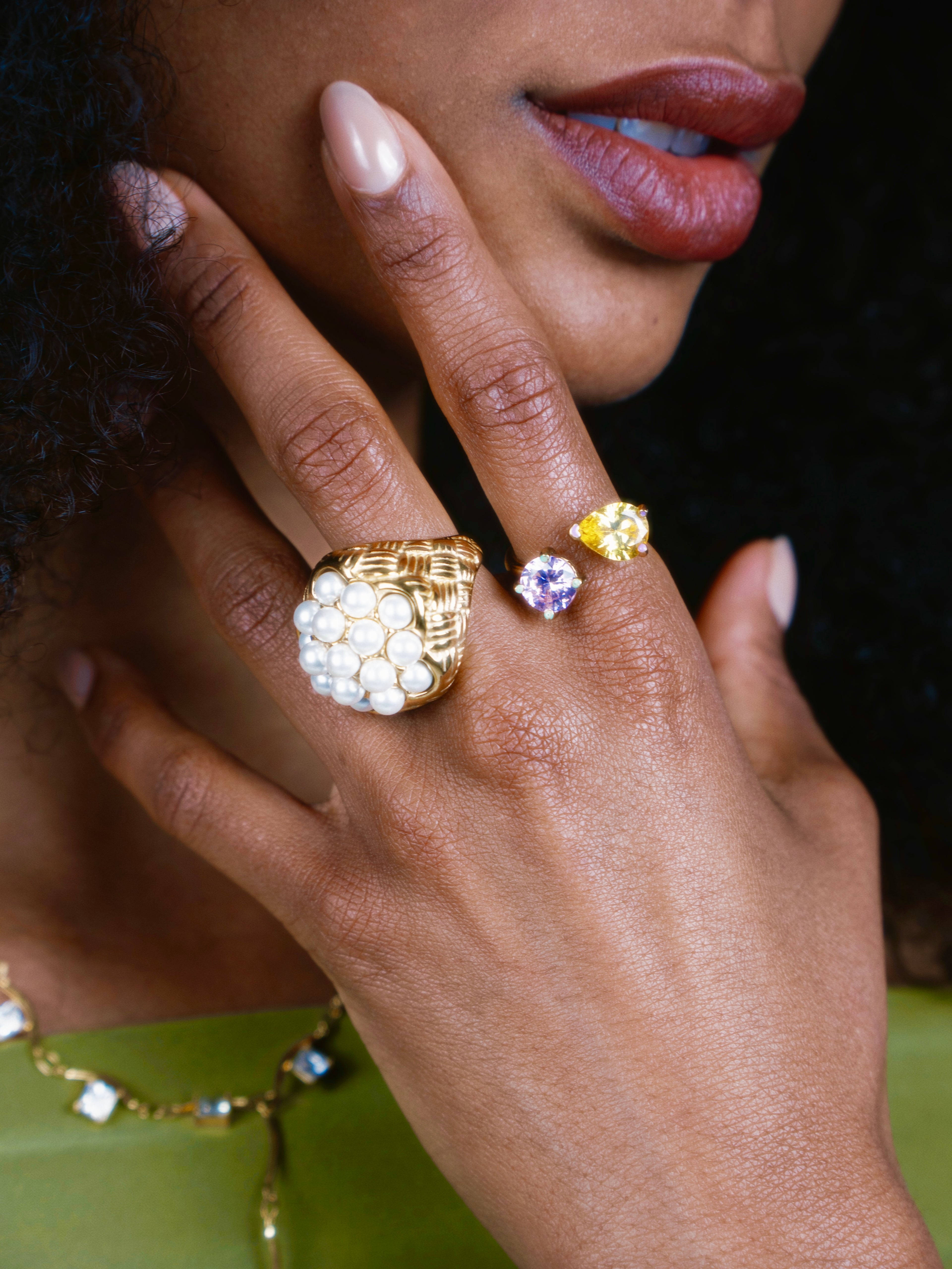BAGUE IVORY