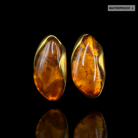 BOUCLES D’OREILLES AMBRE